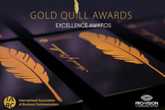 Pro-Vision Communications     ,     IABC Gold Quill Awar